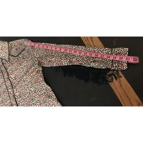 Anthropologie ottod'Ame Floral Western Buttondown Blouse - Picture 4 of 11